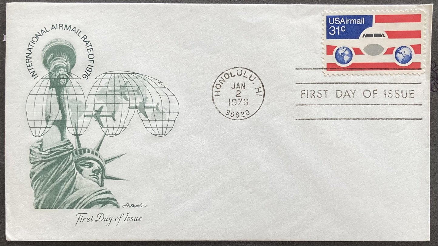International Airmail Rate – Statue of Liberty