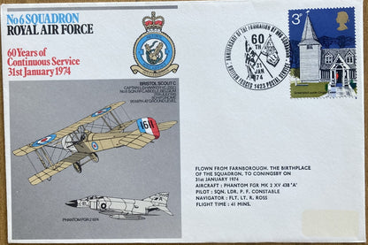 RAF No. 6 Squadron – 60 Years Continuous Service