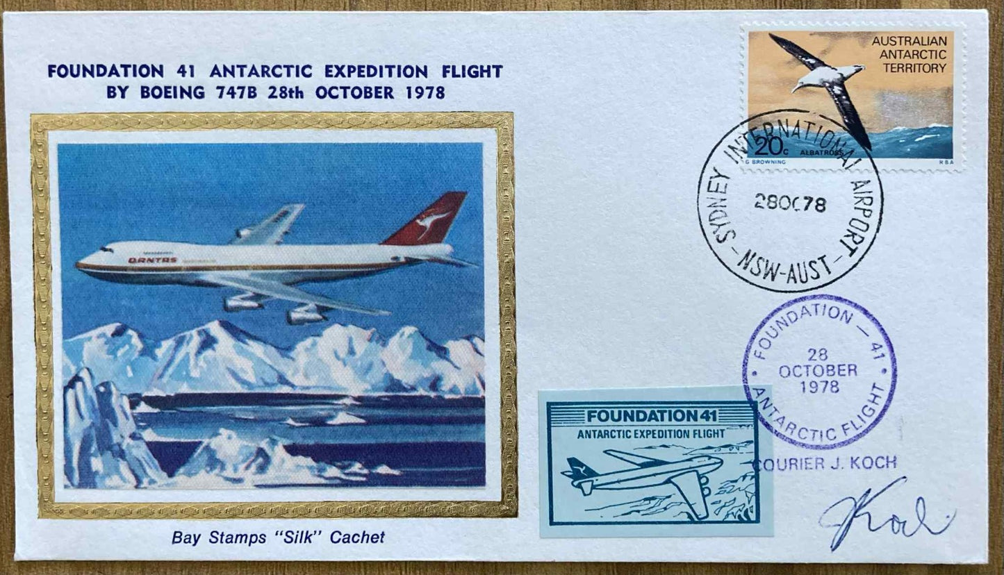 Antarctic Expedition Flight – Boeing 747B